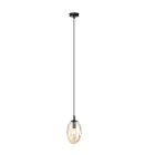 Emibig Hanglamp Astral Staal Zwart | Geschikt voor 1x E14 - Max 10W