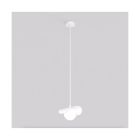Emibig Hanglamp Ritual Staal Wit | Geschikt voor 1x G9 - Max 8W
