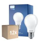 Voordeelpak 12x Philips Master LED E27 Peer Filament Mat 10.5W 1521lm - 922-927 Dim To Warm | Beste Kleurweergave - Dimbaar - Vervangt 100W