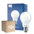 Voordeelpak 10x Philips MASTER LED Lamp Ultra Efficient E27 Peer Mat 7.3W 1535lm - 840 Koel Wit | Vervangt 100W