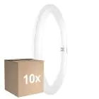 Voordeelpak 10x Osram LED Buis T9 Circulair (EM/Mains) 18.3W 2000lm - 830 Warm Wit | Vervangt 32W