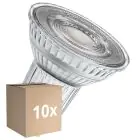 Voordeelpak 10x Ledvance LED Reflector GU10 PAR16 6.1W 575lm 60D - 927 Zeer Warm Wit | Dimbaar - Vervangt 80W