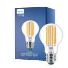 Philips MASTER LED Lamp Ultra Efficient E27 Peer Helder 5.2W 1095lm - 830 Warm Wit | Vervangt 75W