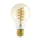 Eglo LED E27 Peer Amber Filament 7W 700lm - 820-830 Afstembaar Wit | Dimbaar - Vervangt 60W
